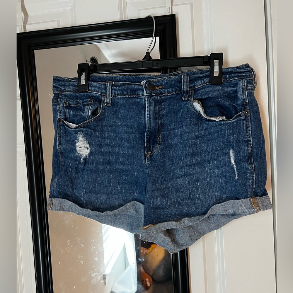 old navy jean shorts